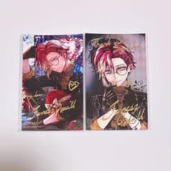 悪魔執事と黒い猫 あくねこ バレンタイントレカ風カード 箔押し