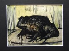 ベルナール・ビュッフェ【LE MUSEUM-Le crapaud】 - メルカリ