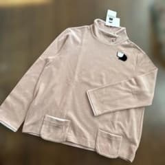 ピッコーネ ピンク タートルネック 猫のブローチ付き 40 新品、未使用