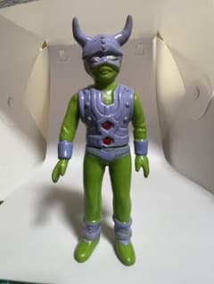 ダブルサタン 当時物 タカトク 特撮 ソフビ アイアンキング - メルカリ