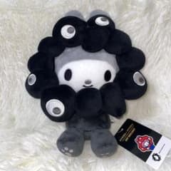 関西万博 ミャクミャク サンリオ ぬいぐるみ マイメロ M ブラック黒