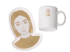 kyne Gold Ceramic Tray & Mug Set ONAIR - メルカリ
