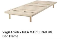 最終SALE】Virgil Abloh x IKEAベッドフレームセミシングル - メルカリ