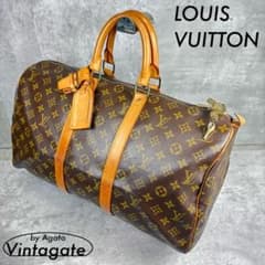 オールド ルイ ヴィトン 90年代 ヴィンテージ キーポル45 モノグラム