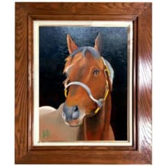 ☆三浦雅俊☆「 馬 」油絵 F6号 - メルカリ