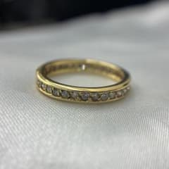 37:K18ダイヤモンドフルエタニティリング ダイヤ0.5ct サイズ11号