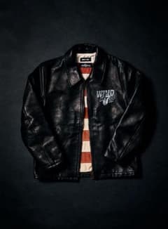 WIND AND SEA x ローリングストーンズレザージャケット 限定15着品
