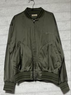 Sportclad フレームワーク サテンブルゾン カーキ ミリタリー - メルカリ