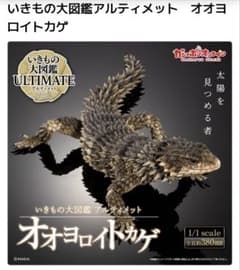いきもの大図鑑アルティメット オオヨロイトカゲ - メルカリ