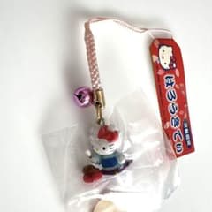 木魚❤️キティ 根付け ストラップ 京都 ご当地 レア おすすめ 限定