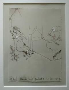 oy山本容子さんの銅版画 ロミオとジュリエット3 自筆サイン 限定HC