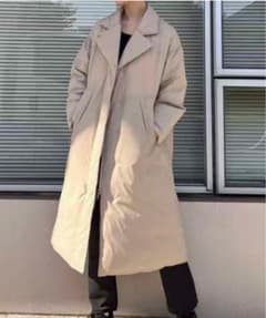 超美品】ダンスキン ハイロフトダウンコートMサイズ サンドベージュ