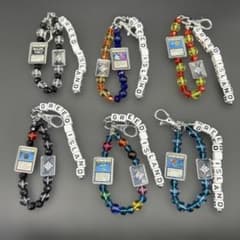 未使用】ハンターハンター チャーム × アベイル ビーズ チャーム 6種