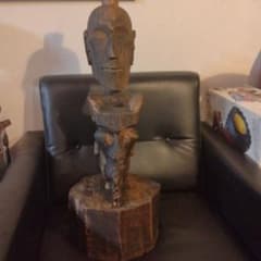 インドネシア スマトラ バタック族 神像 木彫り プリミティブアート