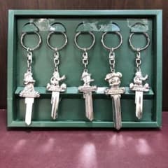 ディズニー キャラクター ブランクキー 5本セット スペア ファッション