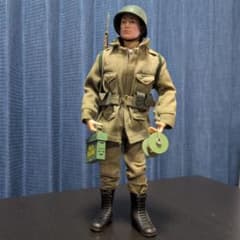 GIジョー アクションソルジャー M51フィールドジャケット 無線機 弾薬