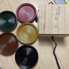 哲公房 漆器皿5枚セット - メルカリ