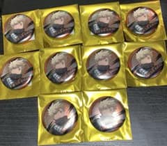 僕のヒーローアカデミア 東急コラボ 爆豪勝己 メタル缶バッジ 10個