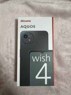 AQUOS wish4 ブラック 本体 - メルカリ