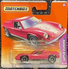 マッチボックス ロータス ヨーロッパ ピンク ショートカード - メルカリ
