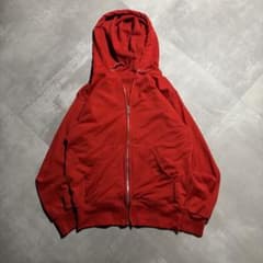 70s - Sears パーカー ダブルフェイス 裏サーマル 赤 赤色 USA製