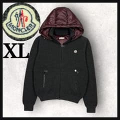 美品・XLサイズ・QR鑑定済み】モンクレール ニット × ダウンジャケット