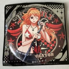 ONE PIECE 輩 缶バッジ ミュージック ナミ - メルカリ