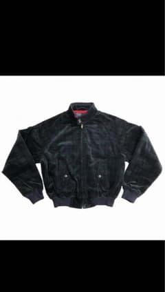 美品 90'S ラルフローレン コーデュロイ ハリントン ブラックウォッチ