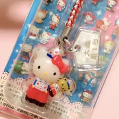 ご当地キティ10周年 くいだおれ太郎ストラップ 限定 レア 大阪 - メルカリ