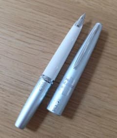 パイロット 万年筆 ショート万年筆 14K ライトブルー✕ホワイト軸