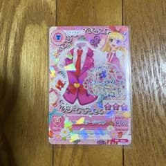 アイカツ カード ピンクステージベスト 星宮いちご サイン入り - メルカリ