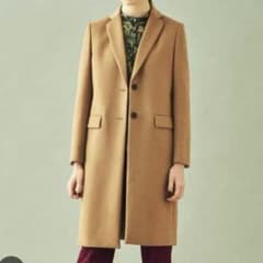 超稀少】Tomorrowland キャメルヘア100％ チェスターコート 46 - メルカリ