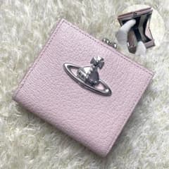 極美品 ヴィヴィアンウエストウッド 折り財布 がま口 EXCUTIVE ピンク