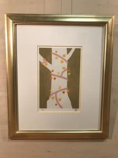 東山魁夷 「女は蔦で、男はこれに絡まれた樫の木だ」 リトグラフ 魁夷