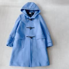 定番✨グリーンレーベルリラクシング ダッフル ロング コート コバルト