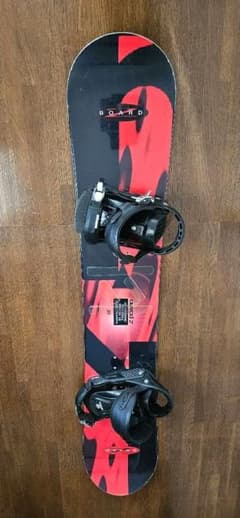 Z.BOARD スノーボード 48 赤/黒 バインディング付き - メルカリ