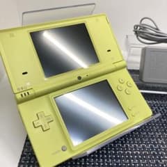 動作確認済】ニンテンドーDSi 本体 ライムグリーン イエロー 黄緑
