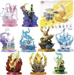 海外限定】ポケモン Funism イーブイ フィギュア 9体セット！新品