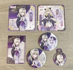 名探偵プリキュア！ 極楽湯 るるか マシュタン 缶バッジ 特典カード