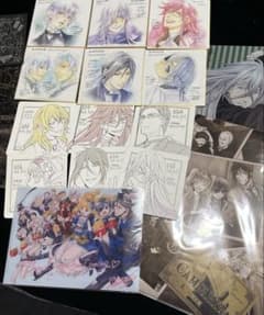 黒執事 ミニ色紙 クリアファイル 映画 劇場版 枢やな 美品 未使用