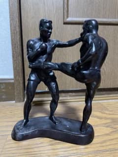 ムエタイ キックボクシング フィギュア 象 樹脂製 - メルカリ