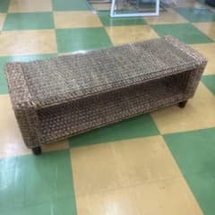 3518 アジアン家具ガラステーブル - メルカリ