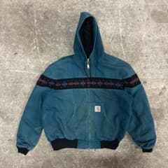 carhartt アクティブジャケット 星タグ USA 製 ネイティブ柄 - メルカリ