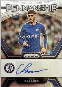 Panini Prizm Soccer コール・パーマー 直筆サインカード - メルカリ