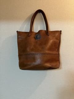 ラッキージョンレザートートバック RRL ゴローズLUCKYJOHNアットラスト