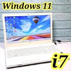 G77 設定済 富士通ノートパソコン i7/8GB Windows11 - メルカリ