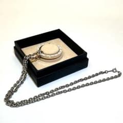 ☆BVLGARI☆シルバーチェーン付き☆キーリング☆シルバーネックレス