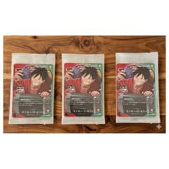 本日限り】新品未開封 ワンピース一番くじ ルフィ プロモ3枚＋おまけ