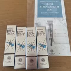 CLEAR STRONG SHOT α 4本セット - メルカリ