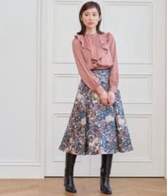 ANAYI アナイ LIMONTA フラワージャカード スカート - メルカリ